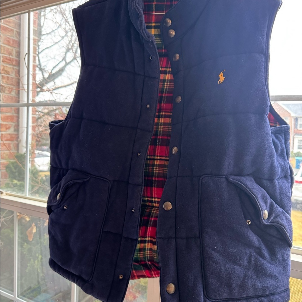 Polo by Ralph Lauren Navy Blue Vest